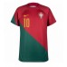 Camiseta Portugal Bernardo Silva #10 Primera Equipación Mundial 2022 manga corta